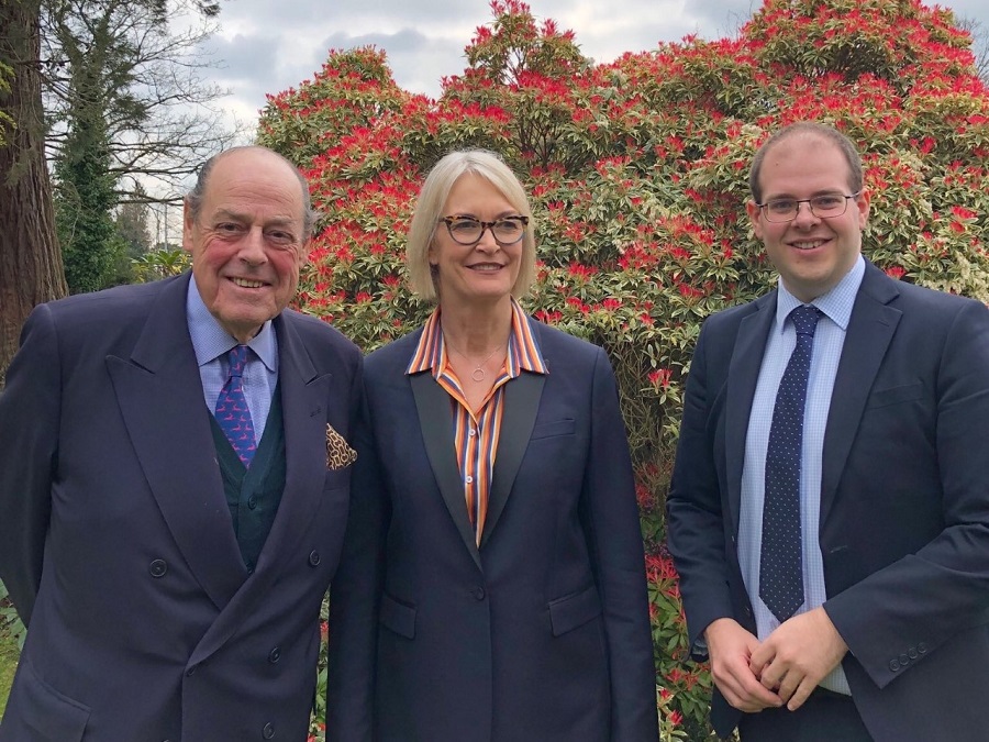 Sir Nicholas Soames MP, Margot James MP and Cllr Jonathan Ash-Edwards