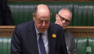 Sir Nicholas Soames speaking in the House of Commons, April 2019