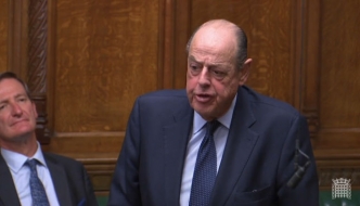 Sir Nicholas Soames MP speaking in the House of Commons, September 2019, Zimbabwe