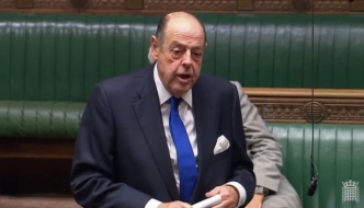Sir Nicholas Soames speaking in the House of Commons, June 2018