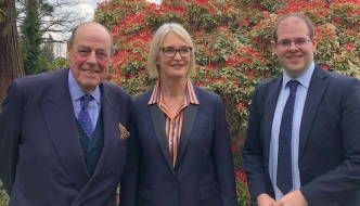 Sir Nicholas Soames MP, Margot James MP and Cllr Jonathan Ash-Edwards