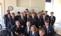 Sir Nicholas visits Great Walstead School in Lindfield on Friday, 10th May, 2019. 