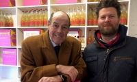 Sir Nicholas visiting Tom Stephens at Wobblegate in Bolney on Friday, 18th January, 2019.